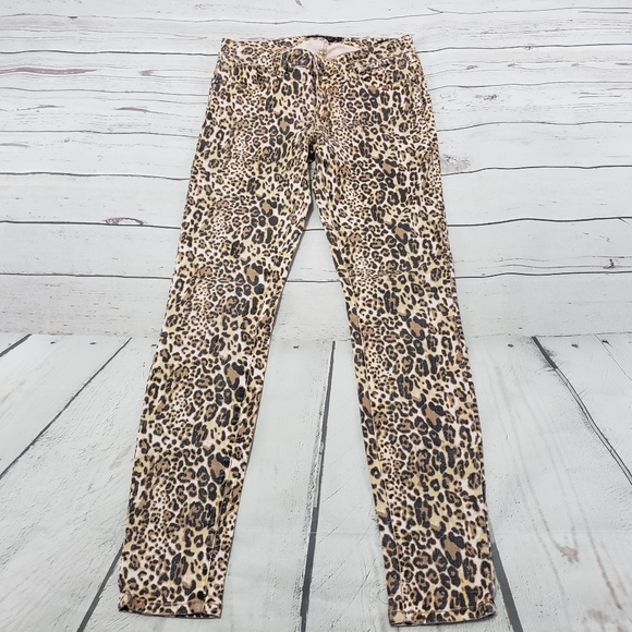 Guess Denim - Guess Jeans Size 27 Britteny Skinny Leopard Print